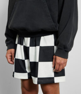 Chequered Mesh Shorts