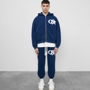 Cb Star Zipped Hoodie