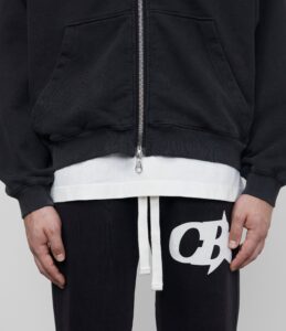 Cb Star Zipped Hoodie