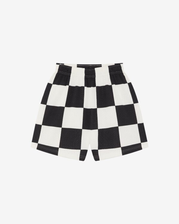 Chequered Mesh Shorts