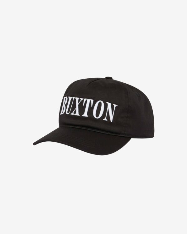 Buxton Cap Black