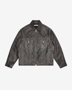 Cb Cracked Leather Trucker