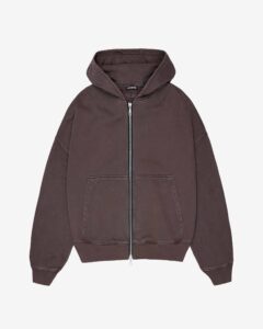 Warm Up Cropped Zipped Hoodie